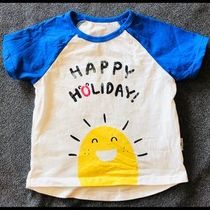 Mini Balabala Blue&White Top, size- 90/52